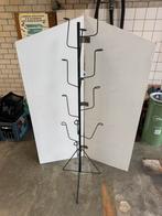 Standaard zwart 170 cm hoog met haken (Nr: 2155), Ophalen, Zo goed als nieuw, Metaal, Staande kapstok