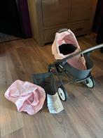 Smoby Quinny poppenwagen 3 in 1 - Zo goed als nieuw, Kinderen en Baby's, Ophalen of Verzenden, Zo goed als nieuw, Babypop