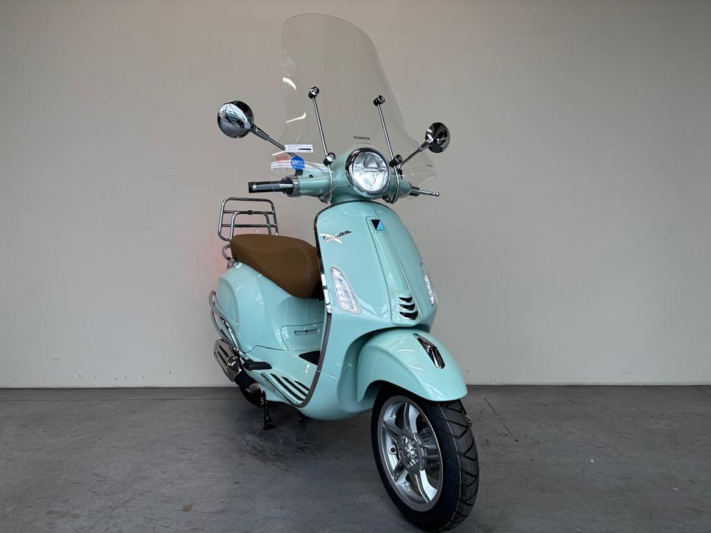 Vespa Primavera Verde Relax (mint groen) NIEUW 0 KM, Niet ingevuld, Maximaal 45 km/u, Niet ingevuld, Nieuw