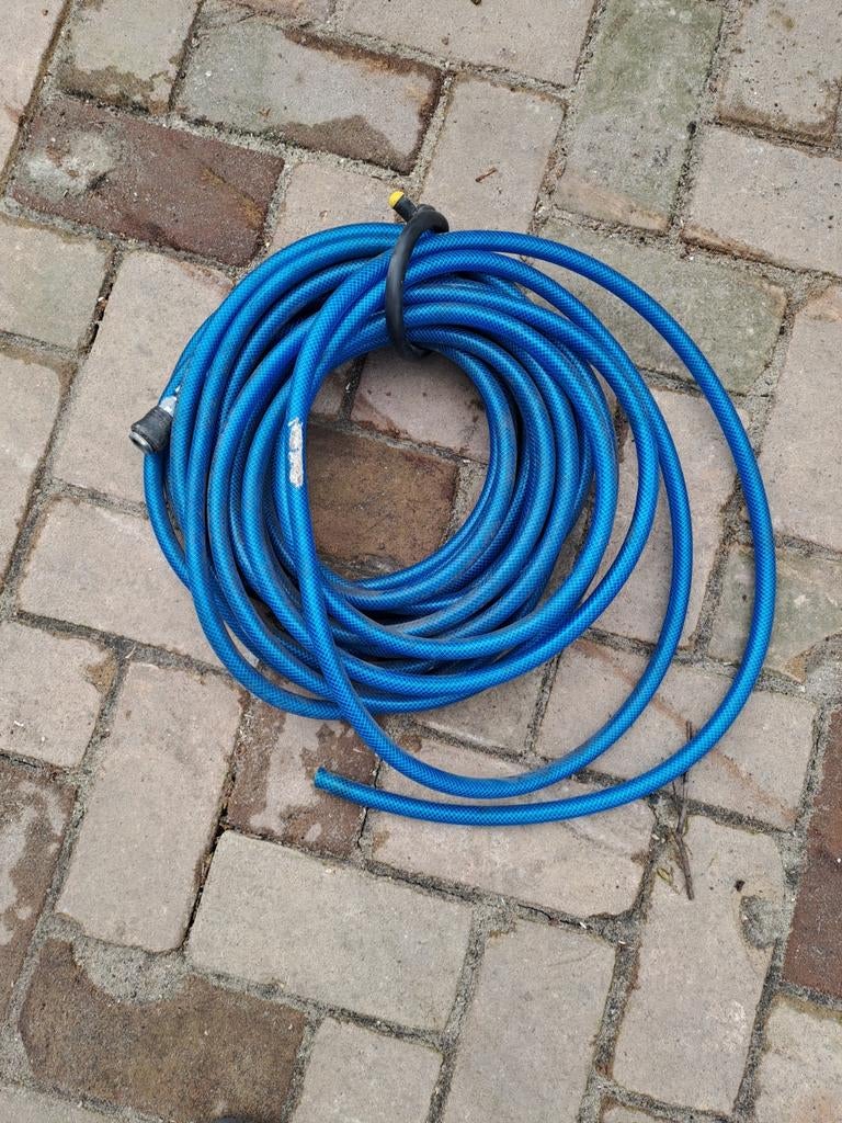 Luchtdrukslang voor compressor - Blauw, Doe-het-zelf en Verbouw, Compressors, 100 liter of meer, Ophalen, Gebruikt