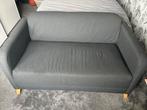 Linanas 2-zitsbank donkergrijs - Zo goed als nieuw, Ophalen, Tweepersoons, 75 tot 100 cm, Zo goed als nieuw