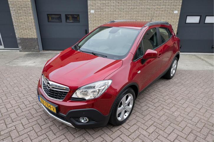 Opel Mokka 1.4 T Edition (bj 2014, automaat), Auto's, Opel, Bedrijf, Te koop, Mokka, ABS, Airbags, Airconditioning, Alarm, Bluetooth