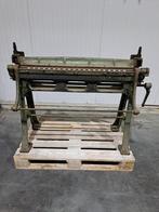 Zetbank voor zink, koper, aluminium, Ophalen, Gebruikt