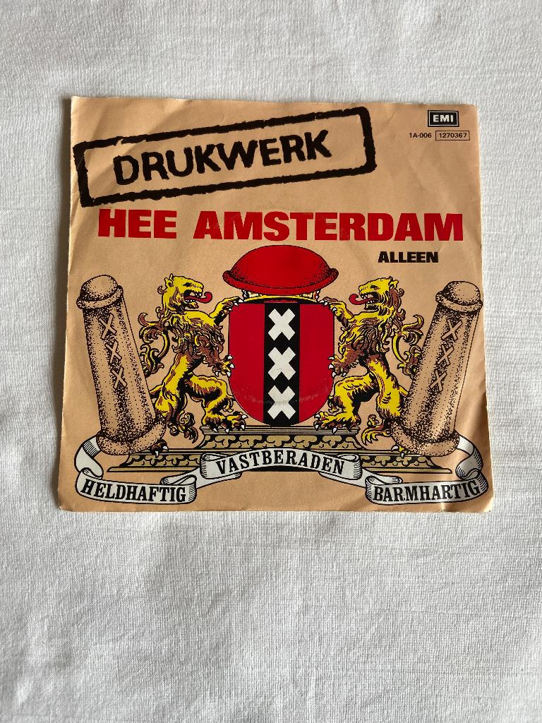 drukwerk - hee amsterdam, Ophalen of Verzenden, Gebruikt, Nederlandstalig