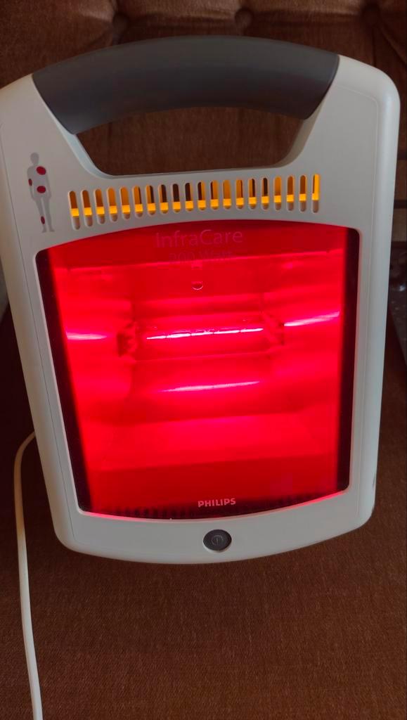 Philips InfraCare 200 Watt infraroodlamp, Sport en Fitness, Gezondheidsproducten en Wellness, Zo goed als nieuw, Overige typen
