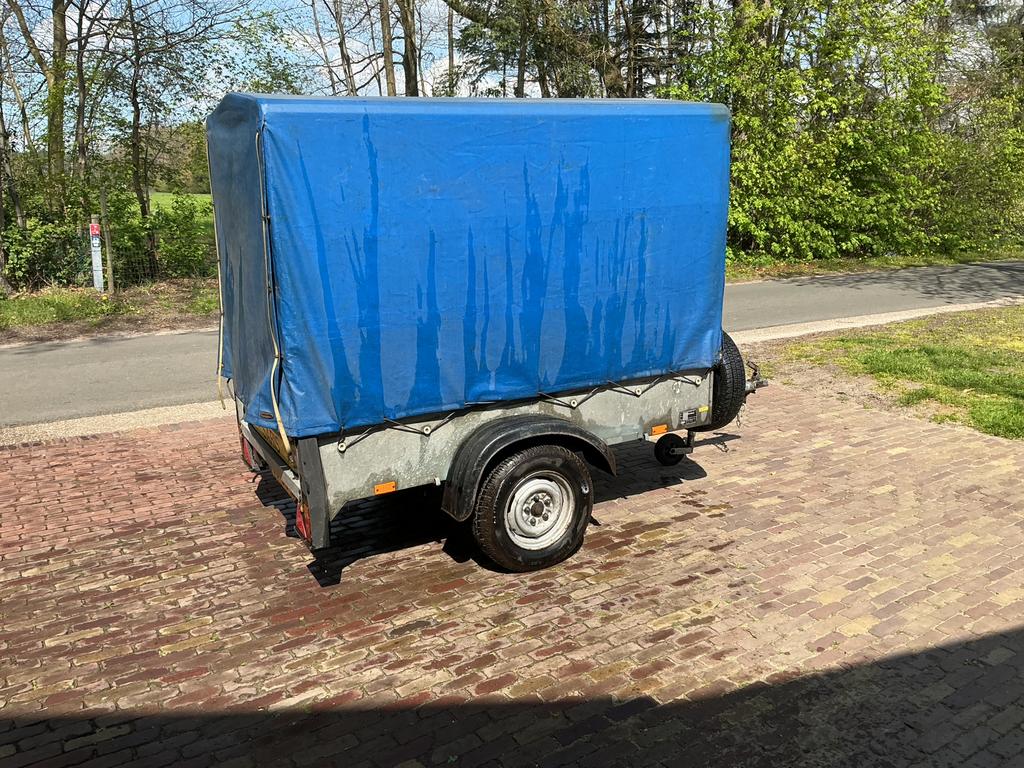 Aanhangwagen met huif, Ophalen of Verzenden