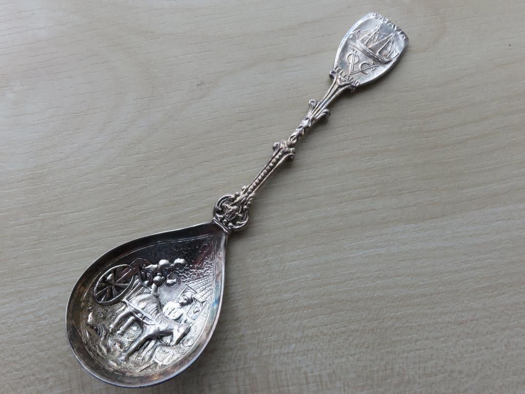 VOC schip de Batavia suikerschep, Antiek en Kunst, Antiek | Bestek, Verzenden