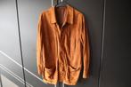 Heren super jack jas leer suede bruin maat 3XL XXXL zgan, Ophalen of Verzenden, Zo goed als nieuw, Jasje of Colbert, Onbekend