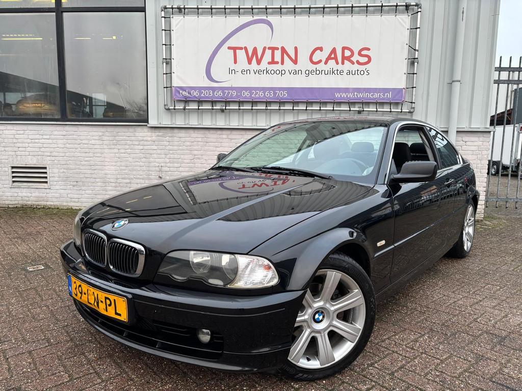 BMW 3-serie Coupé 320Ci Executive, Auto's, 2171 cc, Achterwielaandrijving, Gebruikt, Zwart