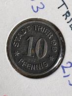 Kriegsgeld 10 pfennig 1919 Trier, Ophalen of Verzenden, Duitsland, Losse munt