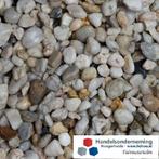 Limburgs wit grind afgeronde witte siergrind oprit parking, Overige materialen, Verzenden, Nieuw, Grind
