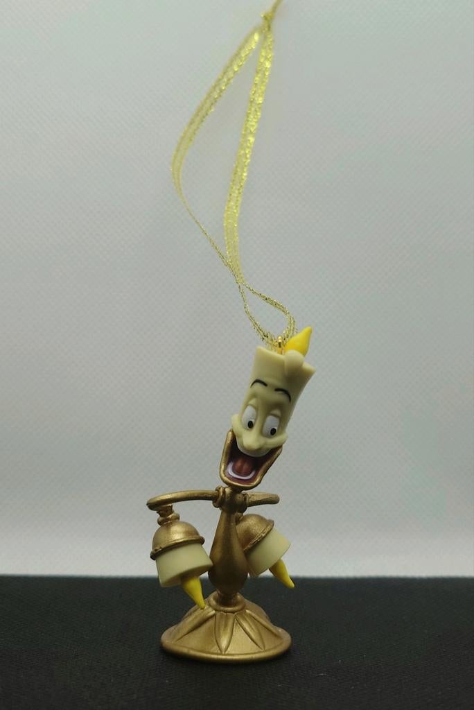 Disney Lumière Belle kerst ornament hanger kerstbal, Verzamelen, Disney, Ophalen of Verzenden, Assepoester of Belle, Nieuw