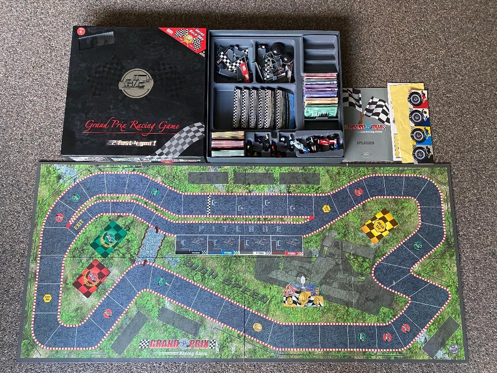 Grand prix, formule 1 racing game - racespel - NIEUW, Hobby en Vrije tijd, Gezelschapsspellen | Bordspellen, Een of twee spelers