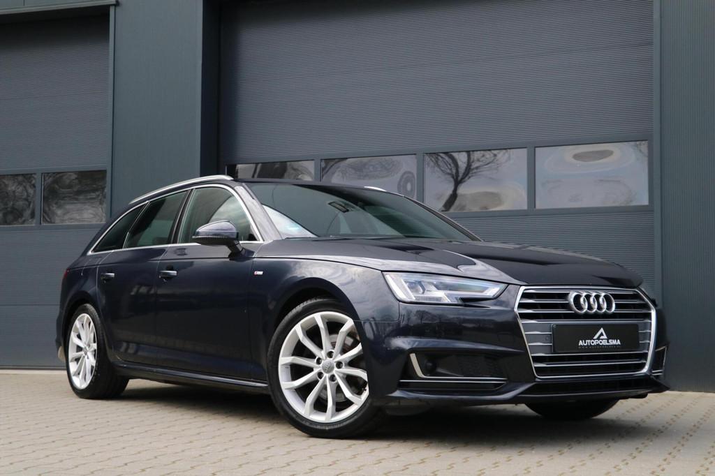 Audi A4 Avant 2.0 TFSI 190PK 3x S-LINE Virtual Cockpit Adapt, Auto's, Gebruikt, 1984 cc, A4, Origineel Nederlands