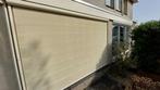 Zonwering screens, deels elektrisch bediening, Tuin en Terras, Zonneschermen, Ophalen, Gebruikt, Elektrisch, 150 tot 300 cm