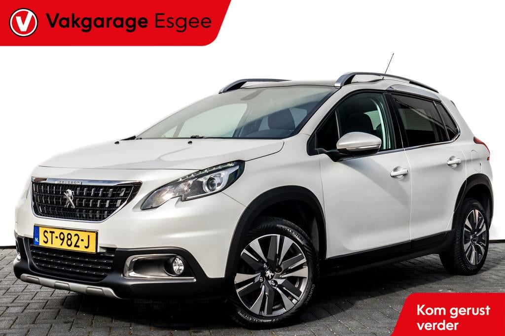 Peugeot 2008 1.2 110 PureTech Allure | 1 e eigen | Clima | H, Stof, Met garantie (alle), Origineel Nederlands, Bedrijf