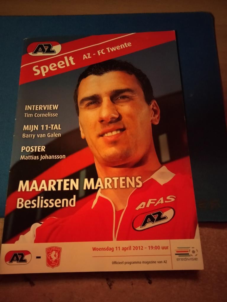 Az-fc twente 11-12, Ophalen of Verzenden, Zo goed als nieuw, F.C. Twente, Boek of Tijdschrift