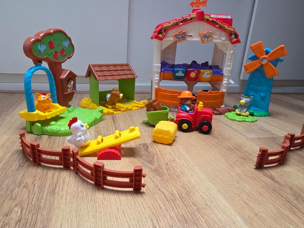 VTech Speelboerderij met dieren en tractor, Ophalen, Gebruikt, 6 maanden tot 2 jaar