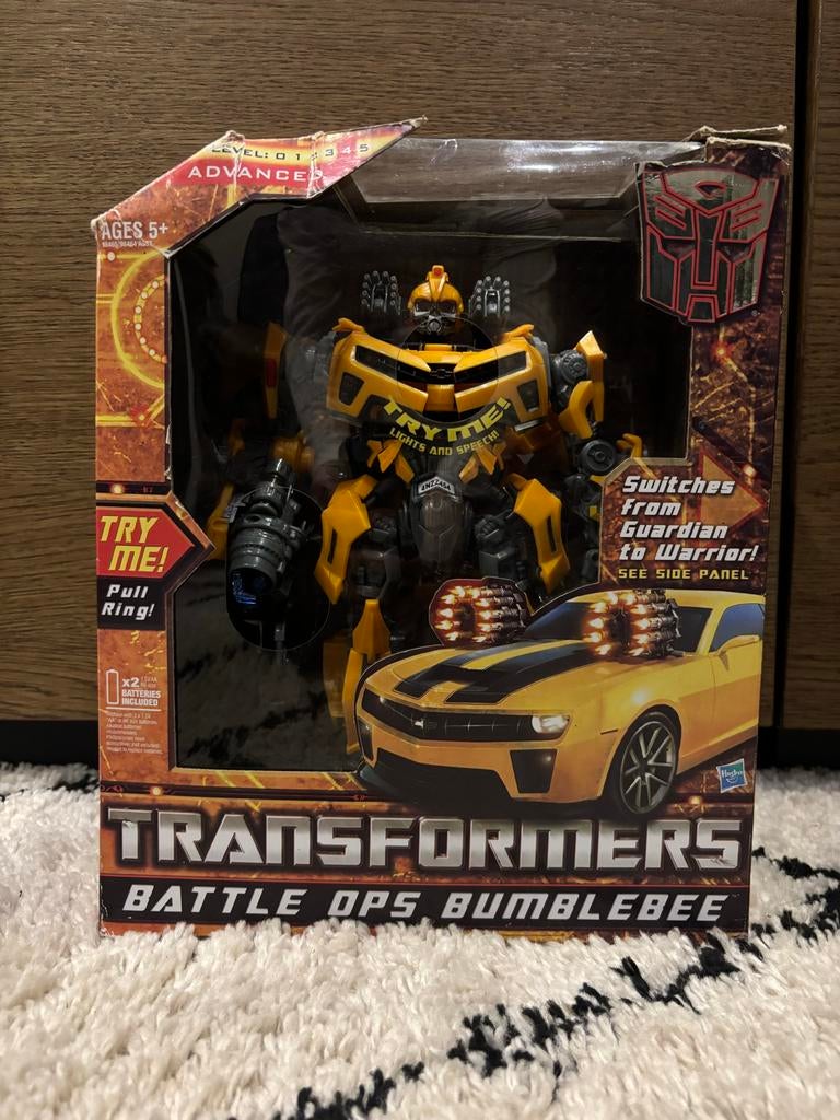 Transformers Battle Ops Bumblebee actiefiguur, Verzamelen, Transformers, Overige generaties, Ophalen of Verzenden, Nieuw, Autobots