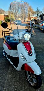 SYM Fiddle 3 (2018) – Klaar voor het Mooie Weer!, Ophalen, Maximaal 45 km/u, Zo goed als nieuw, Benzine