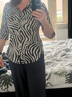 Studio Anneloes poppy blouse zebra maat m, Ophalen of Verzenden, Gedragen, Maat 38/40 (M), Zwart