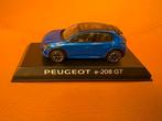 Peugeot e208 GT 1:43 Norev schade model, Ophalen of Verzenden, Gebruikt, Auto, Norev