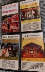 4 Decap-Sound Cassettes: Disco & Orgelhits decap Antwerpen, Gebruikt, 2 t/m 25 bandjes, Ophalen of Verzenden, Voorbespeeld