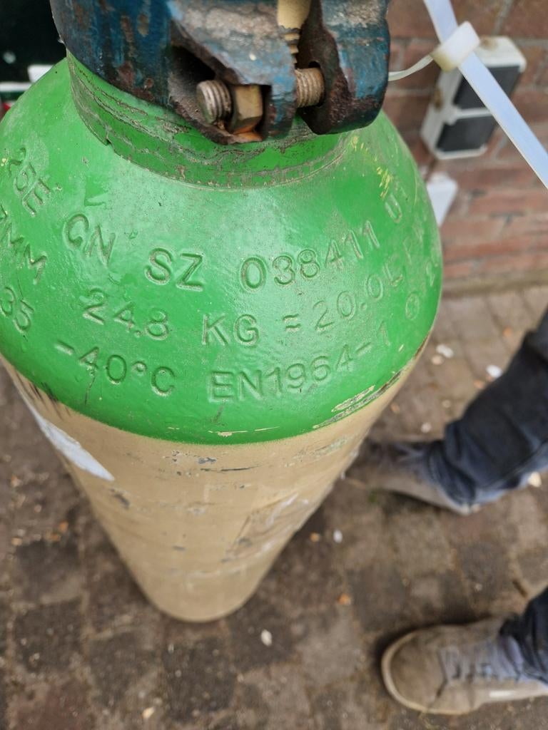Gasco Benelux gasfles eigendomsfles, Ophalen, 250 ampère of meer, Co2