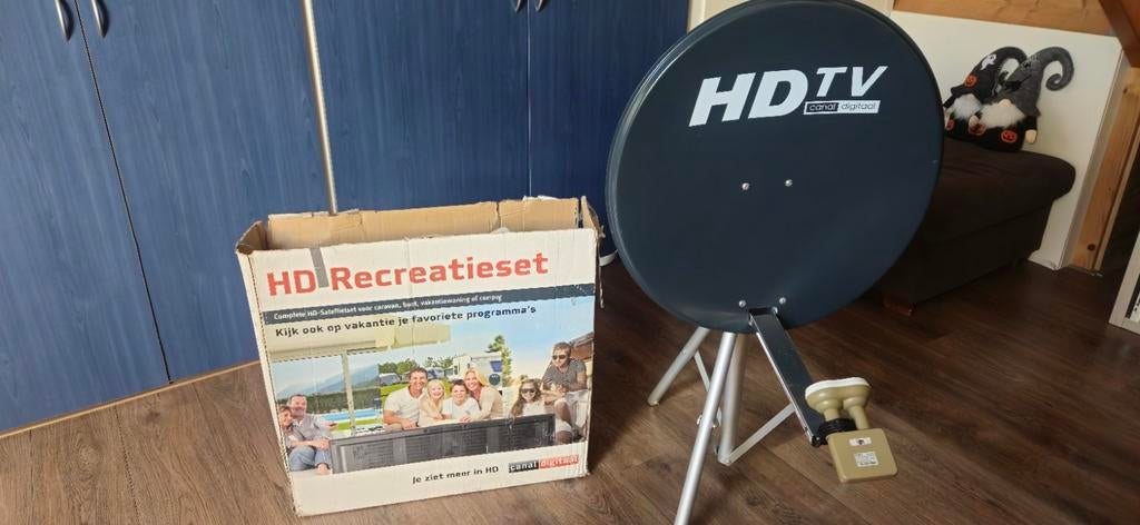Schotel met HD satelliet ontvanger, Audio, Tv en Foto, Schotelantennes, Ophalen, Overige merken