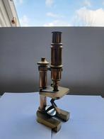 Antieke Carl Zeiss Jena Lichtmicroscoop Nr. 15715, Audio, Tv en Foto, Optische apparatuur | Microscopen, Verzenden, Gebruikt, Minder dan 400x