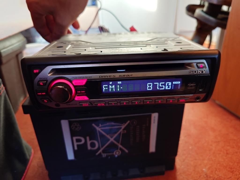 Sony cdx-gt420u autoradio cd usb aux, Ophalen
