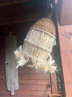 Lampenkap Bali van bananenblad touw Ibiza hanglamp, Overige materialen, Verburgt Vintage, Nieuw, Ophalen of Verzenden