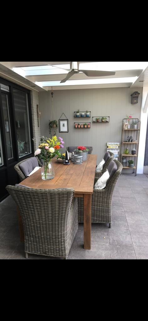 Tuinstoelen, Ophalen, Gebruikt