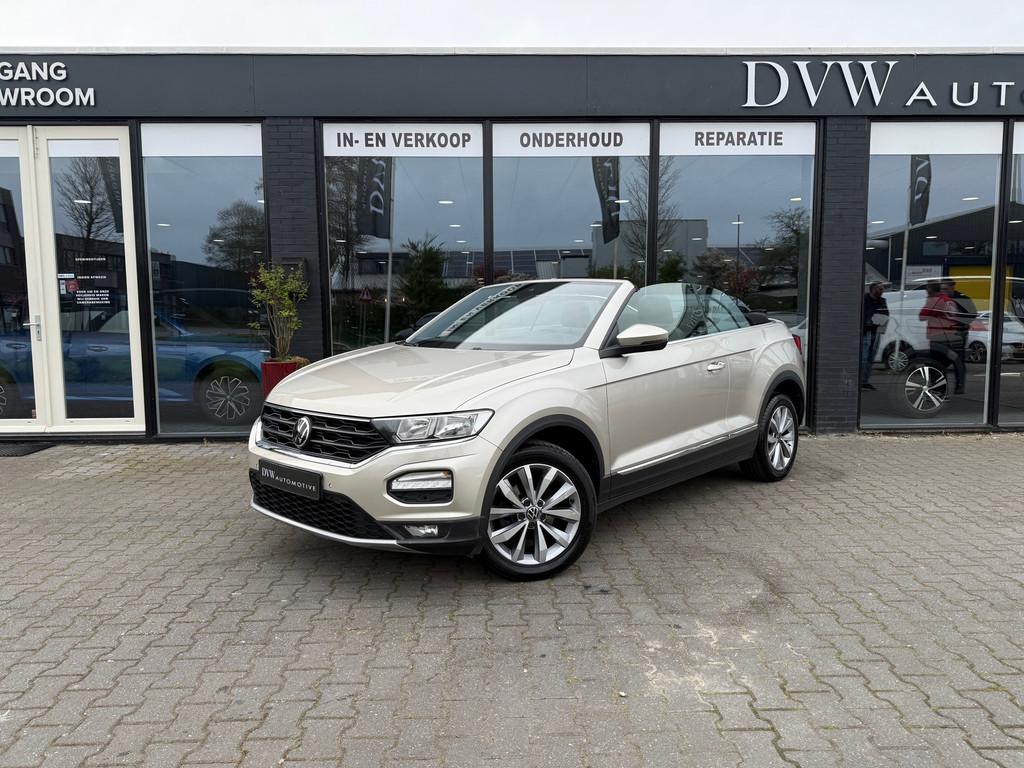 Volkswagen T-Roc Cabrio 1.5 TSI Style automaat, Auto's, Volkswagen, Adaptive Cruise Control, Zwart, 4 cilinders, Bedrijf