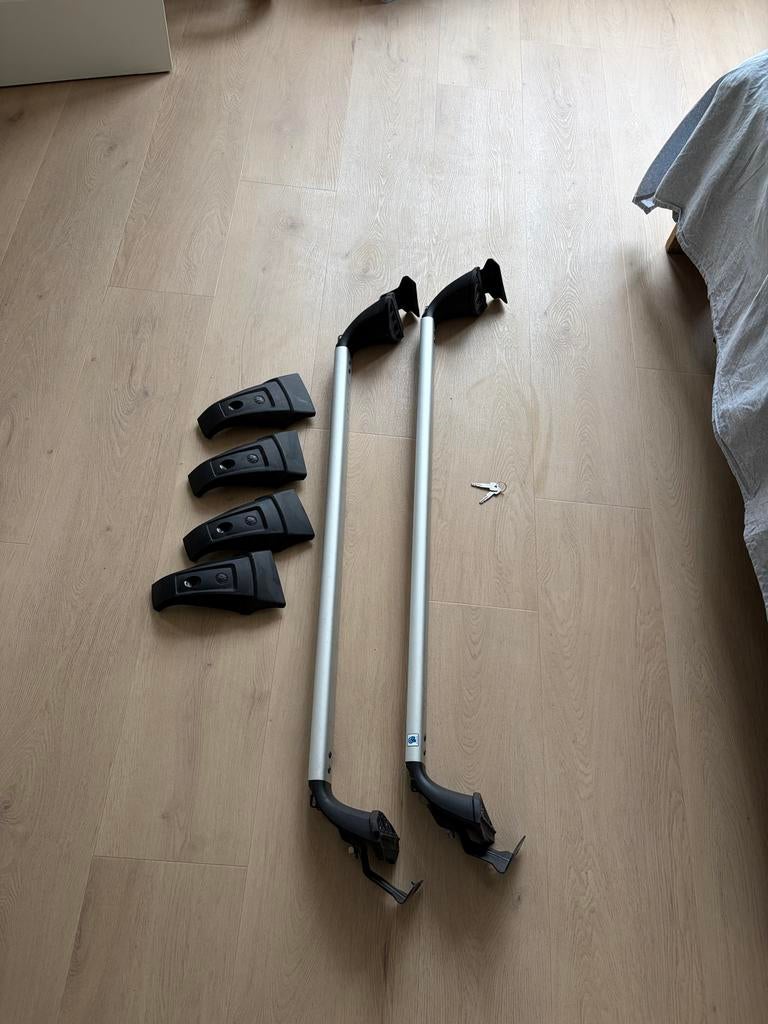 Volkswagen Polo dakdragers, Auto diversen, Dakdragers, Ophalen of Verzenden, Gebruikt