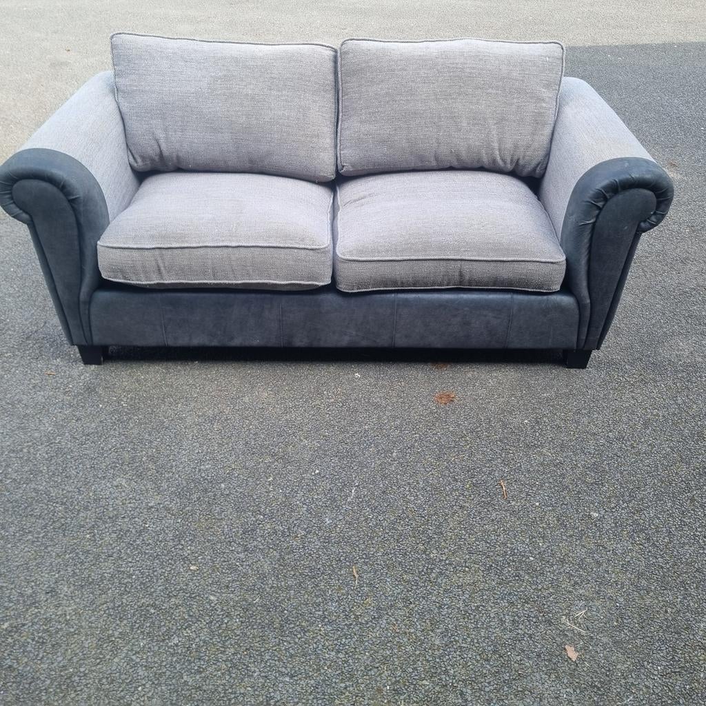 Degelijk Bankstel  2 zits, Ophalen of Verzenden, 75 tot 100 cm