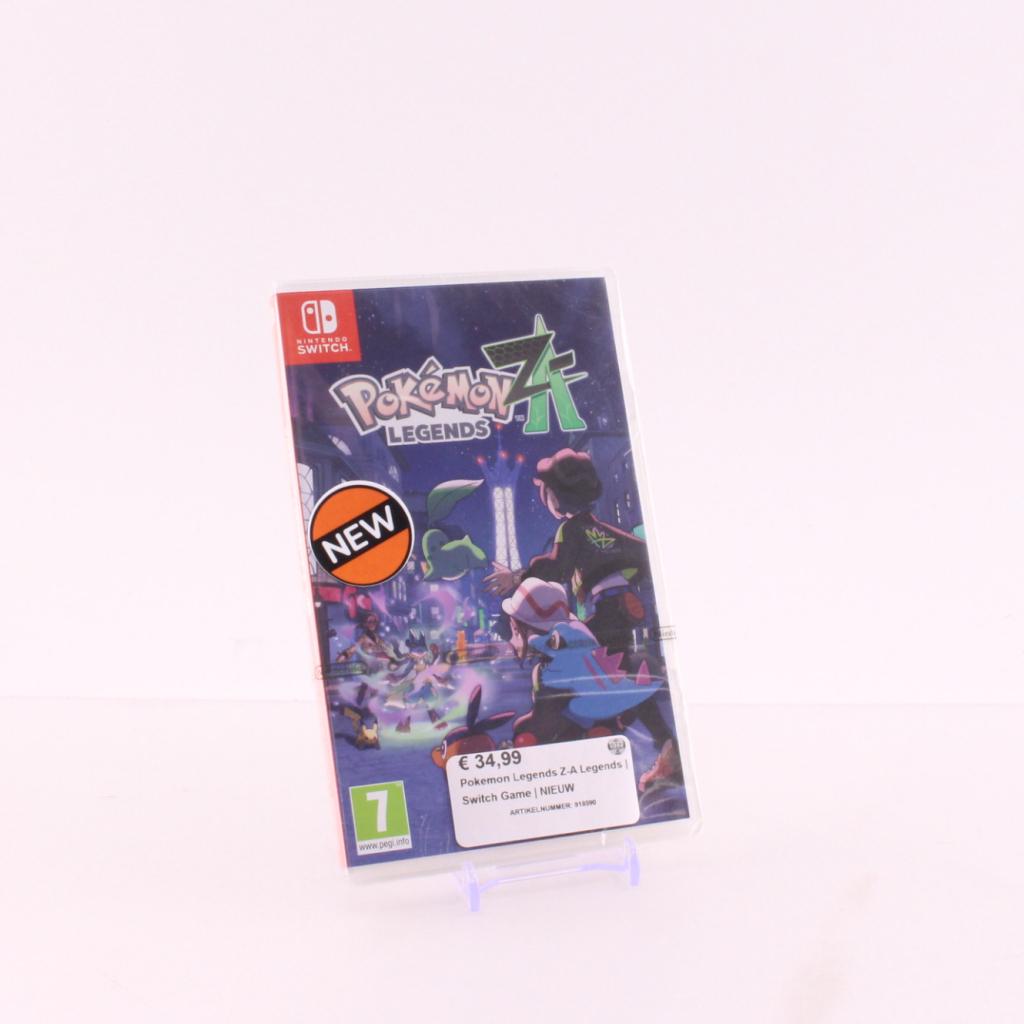 Pokemon Legends Z-A Legends | Switch Game | NIEUW, Nintendo, Nieuw, Support@nintendo.com, 11-1 Hokotate-cho, Kamitoba, Minami-ku
Kyoto 601-8501
Japan