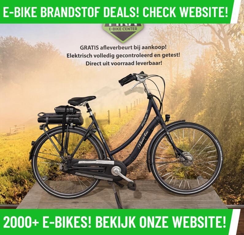 Sparta Country Tour Elektrische fiets met voorwiel motor!, Sparta, Zo goed als nieuw, 51 tot 55 cm, 50 km per accu of meer