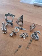 7 zilveren miniaturen, Ophalen of Verzenden, Zilver