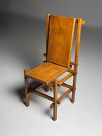 Set van 4 eetkamerstoelen stijl van Gerrit Rietveld vintage, Ophalen