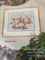 BORDUURPAKKET LANARTE FAMILY TREE COLLECTORS ITEM, Verzenden, Nieuw, Handborduren, Borduurpakket