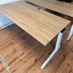 Verstelbaar bureau met bureaustoel, Huis en Inrichting, Bureaus, Ophalen, In hoogte verstelbaar, Gebruikt, Bureau