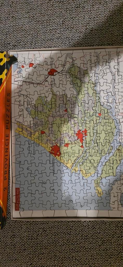 Hele oude provincie puzzels., Ophalen, Minder dan 500 stukjes, Gebruikt
