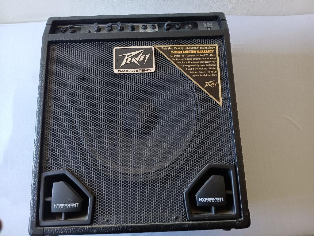 Elektrische Basgitaar Corf & Peavey basversterker 50W, Ophalen, Zo goed als nieuw