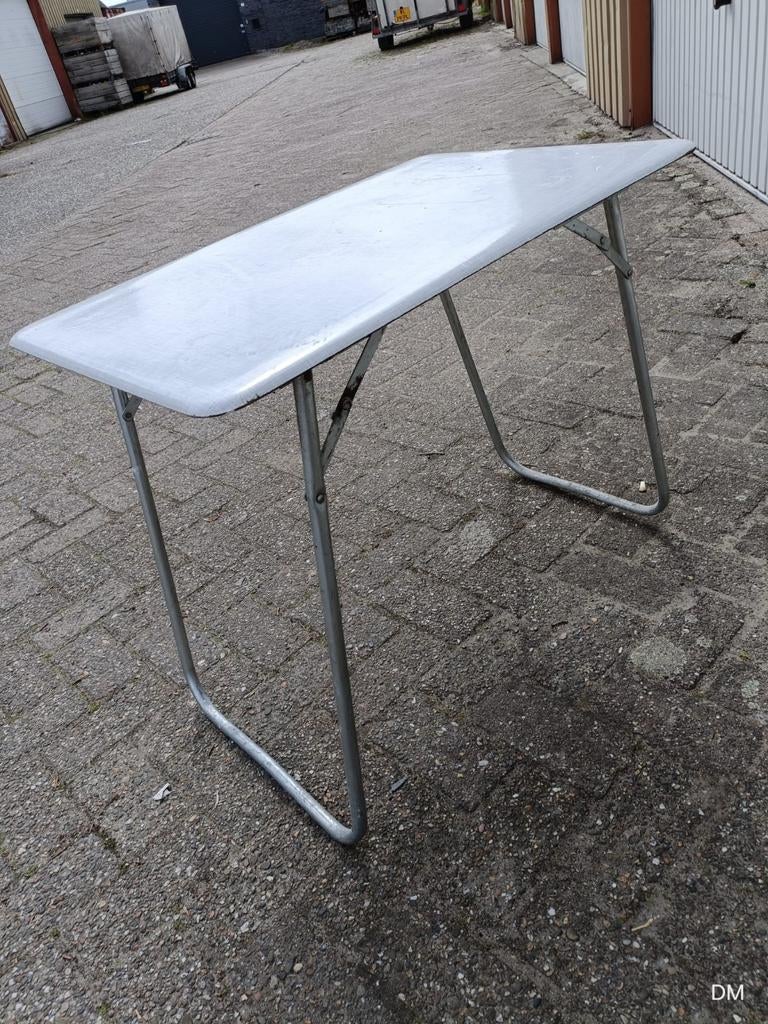 vintage retro tafel campingtafel, Ophalen of Verzenden, Gebruikt, Campingtafel