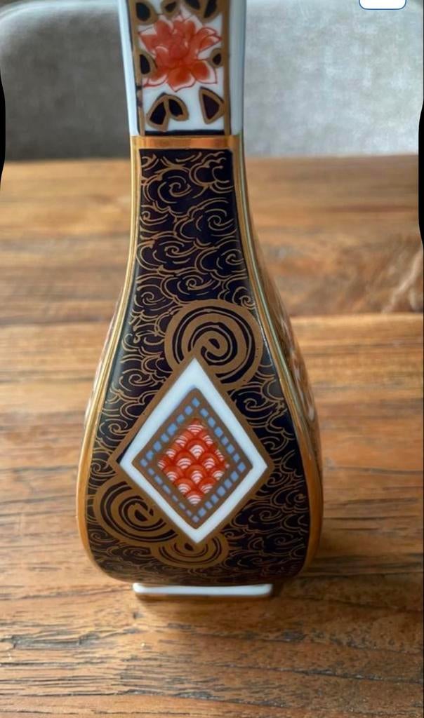 Antieke Japanse Shimabara Handgeschilderde Vaas, Ophalen of Verzenden