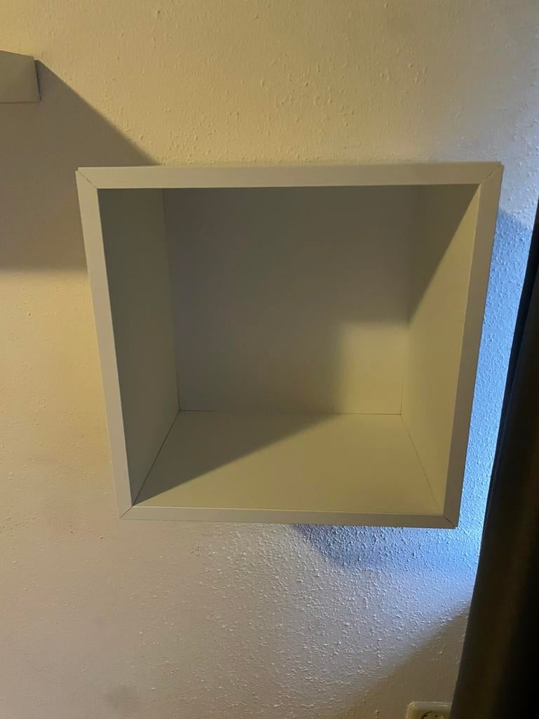 Wandkast wit, Huis en Inrichting, Kasten | Wandmeubels, Ophalen, Zo goed als nieuw, Minder dan 150 cm, Minder dan 100 cm