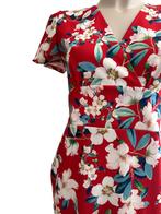Topvintage jurk S, Ophalen of Verzenden, Zo goed als nieuw, Rood, Onder de knie
