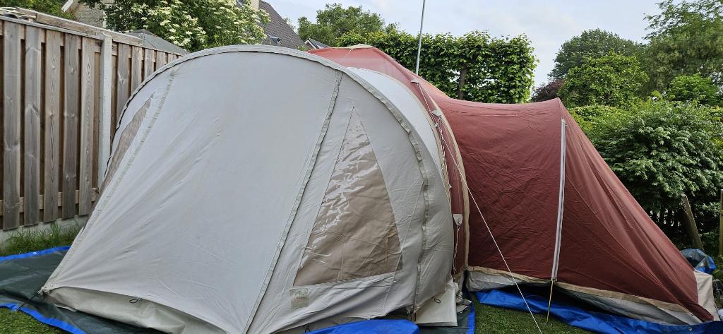Karsten 350 met slaapaanbouw, Caravans en Kamperen, Ophalen, Gebruikt, Tot en met 6