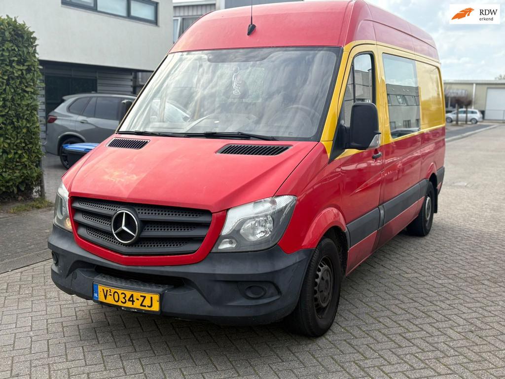 Mercedes-Benz Sprinter 313 2.2 CDI 366 ( 2015 ), Auto's, Euro 5, Gebruikt, Zwart, 4 cilinders